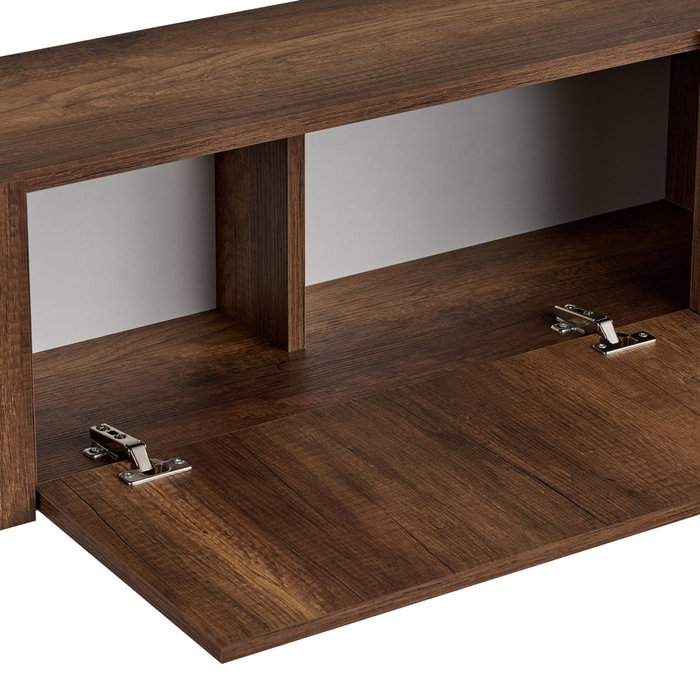 Nordure Nexus Mueble para TV Nogal Barok Dorado